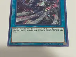 Yugioh - Mayhem Fur Hire - Secret Rare NM - Free Holographic Card - Image 3