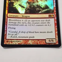 MTG Furyborn Hellkite Foil M12 Magic the Gathering Card TCG CCG - Image 3