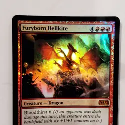 MTG Furyborn Hellkite Foil M12 Magic the Gathering Card TCG CCG - Image 4