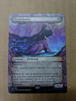 Moonshadow ECL #313 Foil Showcase Art NM MTG - Image 1