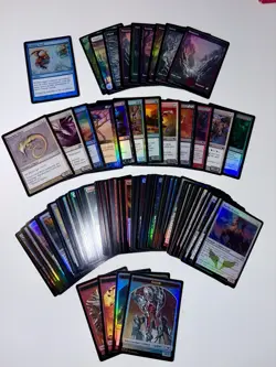 Magic The Gathering Foil Card Lot. 13 Vintage, 100+ Modern, Few Duplicates. - Image 1