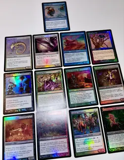 Magic The Gathering Foil Card Lot. 13 Vintage, 100+ Modern, Few Duplicates. - Image 4