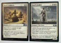Basri's Solidarity M21 + Basri’s Acolyte M21 | MTG Core Set 2021 NM - Image 1