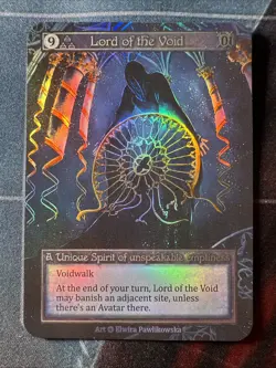 Sorcery Contested Realm ALPHA FOIL Lord Of The Void - Image 1