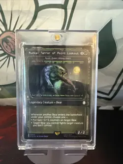 MINT Ruzka, Terror of Point Lookout - Ayula, Queen Among Bears (Showcase) Foil - Image 1