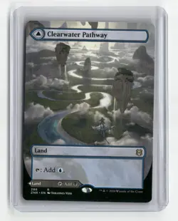 Clearwater Pathway (Borderless) - Zendikar Rising (ZNR) 286 - Image 1