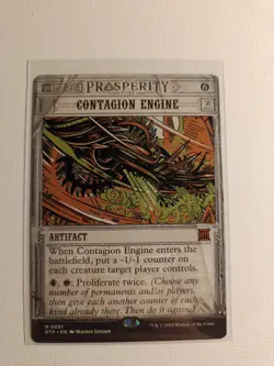 Contagion Engine Outlaws of Thunder Junction: Breaking News Regular - Image 1