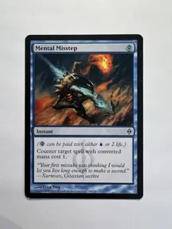 Mental Misstep - MTG New Phyrexia - LP - Image 1