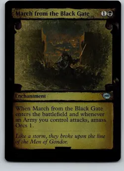 March from the Black Gate - LTR - 545 - FOIL - Image 1