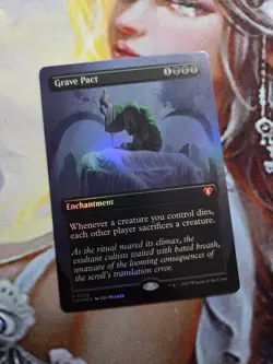 Grave Pact (Borderless) Commander Masters Foil - Image 1