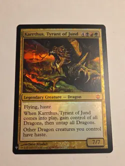Karrthus, Tyrant of Jund FOIL X1 List Reprints MTG - Image 1