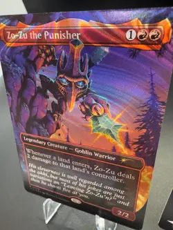 Zu-Zu the Punsiher Halo Foil (Borderless) NM - Secret Lair Encyclopedia of Magic - Image 3