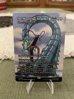 MTG: Avatar: The Last Airbender Eternal-Legal, The Monstrous Serpent Regular - Image 1