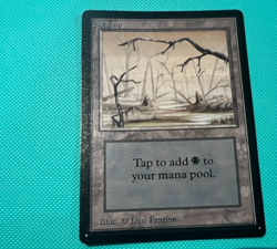 Swamp - Beta - MTG - Magic the Gathering - Image 2