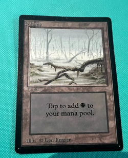 Beta - Swamp - MTG - Magic the Gathering - Image 1
