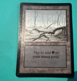 Beta - Swamp - MTG - Magic the Gathering - Image 2