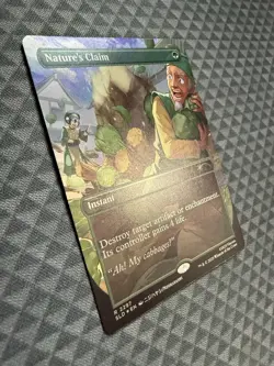 MTG Nature’s Claim #2297 Rainbow Foil Rare Secret Lair Drop Series (SLD) - Image 2