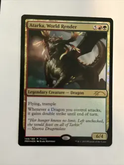 MTG Atarka, World Render Fate Reforged 149/185 Foil Promo - Image 1