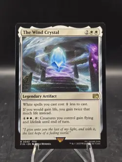 The Wind Crystal 0043 Rare MTG: Final Fantasy NM - Image 1