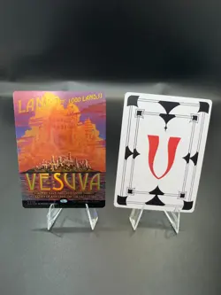 Vesuva (Borderless) Foil NM - Secret Lair Encyclopedia of Magic - Image 1
