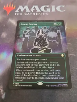 Mtg. Avatar Destiny. Foil Borderless. Avatar: The Last Airbender. Nm - Image 1