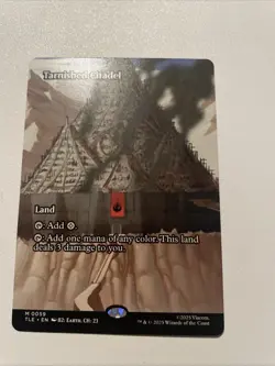 Tarnished Citadel (Borderless) Avatar: Eternal - Mythic - Land - MTG - Image 1