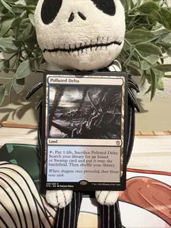 MTG Polluded Delta Khans of Tarkir Rare Non-Foil. Magic The Gathering NM - Image 1