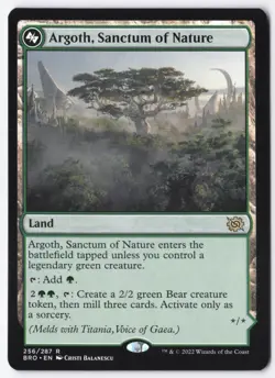 Argoth, Sanctum of Nature Normal R The Brothers' War 256 NM - Image 1