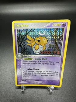 SHEDINJA 14/107 EX DEOXYS REVERSE HOLO STAMPED POKEMON TCG 2005 - Image 1