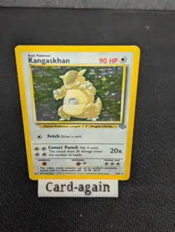 Pokemon TCG Kangaskhan Holo Rare Jungle 5/64 Lightly Played - Image 1