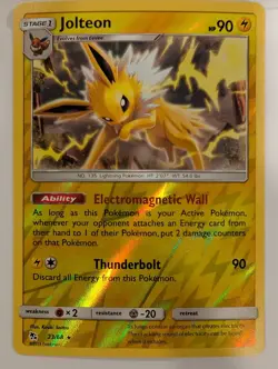 Jolteon 23/68 - Hidden Fates Pokemon Reverse Holo Foil Nice! - Image 1