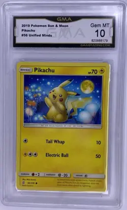✨Pikachu - 56/236 - Unified Minds - GMA 10 - Pokemon TCG✨ - Image 1