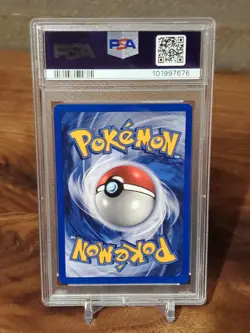 1999 Pokemon Game Base Set Unlimited Weedle #69 PSA 8 NM-MT - Image 2