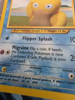 Pokemon TCG Psyduck 79/105 Neo Destiny Regular - Image 3
