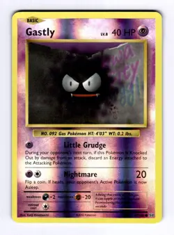 Gastly XY - Evolutions #47 (2016) Common Reverse Holo NM Pokemon - Image 1