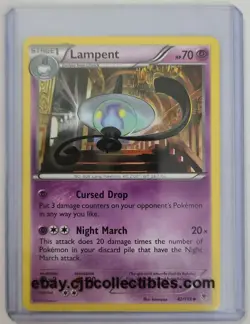 Pokemon LAMPENT 42/119 Phantom Forces - Light Play 🍒 - Image 1