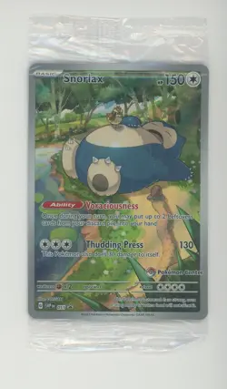 Pokemon Center Stamp Promo Snorlax 151 ETB SVP EN 051 Sealed - Image 1