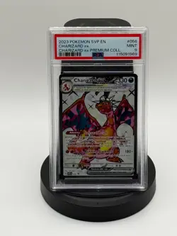2023 POKEMON SVP EN-SV BLACK STAR PROMO #056 CHARIZARD EX PSA 9 - Image 1