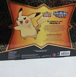 Pokemon TCG Shining Fates Pikachu V Collection Box - Sealed! - Image 2