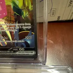 Iron Valiant Ex 249/182 Cgc 9 Pokemon 2023 Paradox Rift Special Illustration - Image 3