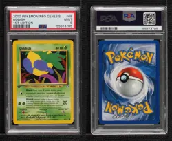 Oddish 1st Ed. Pokemon Neo Genesis PSA 9 MINT 2000 - Image 3