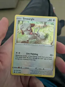 Pokemon TCG Smeargle Mcdonald's Promos 2022 15/15 Holo Holo Rare - Image 1