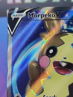MORPEKO V 190/202 FULL ART ULTRA RARE HOLO SWORD & SHIELD SWSH01 POKEMON NM - Image 2