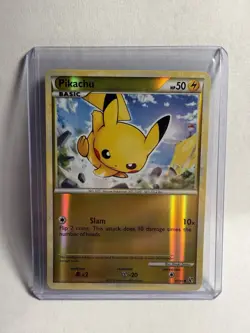 Pokemon TCG Pikachu 61/90 Reverse Holo - Undaunted 2010 - Image 1