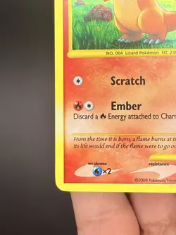 Pokemon Charmander Stormfront 101/100 Secret Rare Holo Near Mint Condition - Image 5