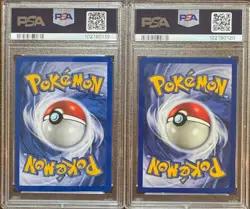 PSA 8 GASTLY 50 HAUNTER 29 BASE SET UNLIMITED POKEMON NM MINT - Image 2
