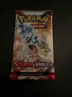 VERY HEAVY 22.23g Scarlet And Violet Base Pokemon TCG Booster Pack - Image 2