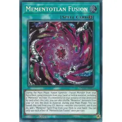 Yu-Gi-Oh Mementotlan Fusion MP25-EN073 Prismatic Secret Rare 1st Edition - Image 1