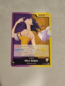 One Piece TCG Nico Robin OP09-062 Emperors in the New World Leader! - Image 1