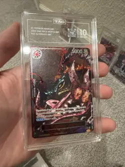 One Piece Op13 Demon Pack English Red Alt Art (GRADED) - Image 4